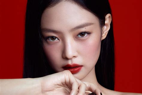 blackpink jennie ysl lipstick|jennie's red lip.